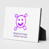 Tabletop Plaque mit Easel Fotoplatte (Seite)