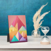 Tabletop Plaque mit Easel Fotoplatte (Seite)