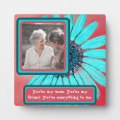 Tabletop Plaque mit Easel Fotoplatte (Vorderseite)