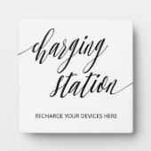 Tabletop Plaque mit Easel Fotoplatte (Vorderseite)