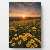 Tabletop Plaque mit Easel Fotoplatte (Vorderseite)