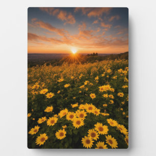 Tabletop Plaque mit Easel Fotoplatte