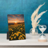 Tabletop Plaque mit Easel Fotoplatte (Seite)