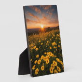Tabletop Plaque mit Easel Fotoplatte (Seite)