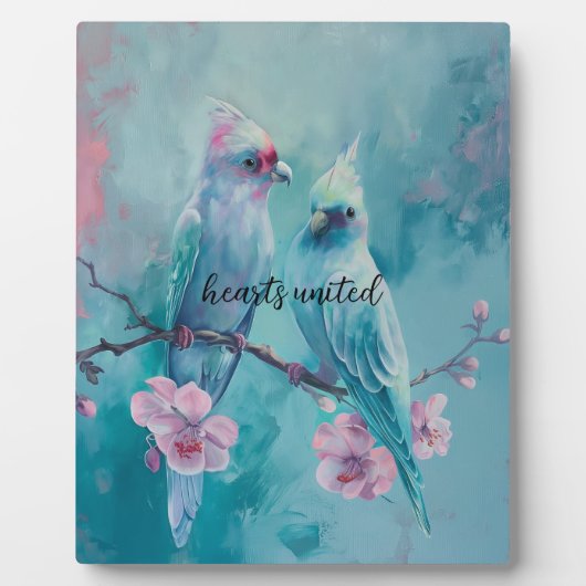 Tabletop Plaque mit Easel Fotoplatte (Vorderseite)