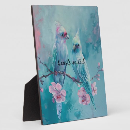 Tabletop Plaque mit Easel Fotoplatte (Seite)