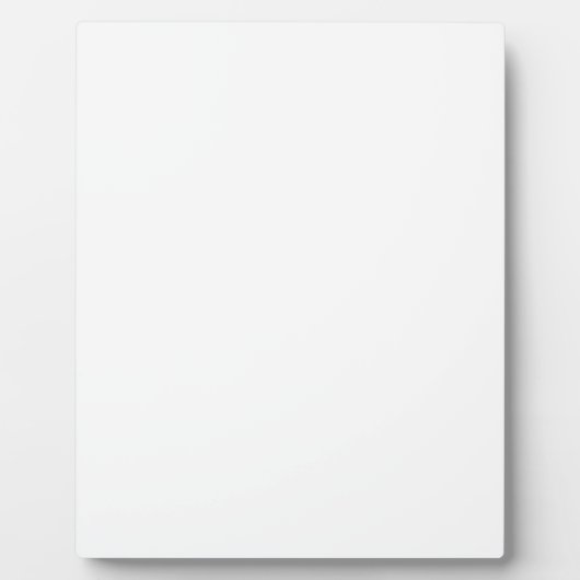 Tabletop Plaque mit Easel Fotoplatte (Vorderseite)