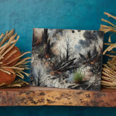 Tabletop Plaque mit Easel Fotoplatte (Seite)