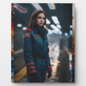 Tabletop Plaque mit Easel Fotoplatte (Vorderseite)