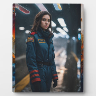 Tabletop Plaque mit Easel Fotoplatte