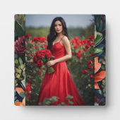 Tabletop Plaque mit Easel Fotoplatte (Vorderseite)