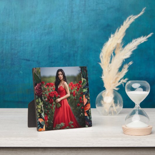 Tabletop Plaque mit Easel Fotoplatte (InSitu)