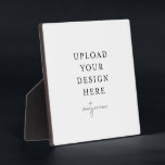 Tabletop Plaque mit Easel Fotoplatte<br><div class="desc">Passen Sie Ihr Design in Templett an. Nachdem Sie die Bearbeitung abgeschlossen haben,  laden Sie Ihre Datei im JPG-Format herunter (vergessen Sie nicht,  die Blindoption zu aktivieren). Laden Sie Ihr Design hier hoch,  indem Sie auf den blauen Button "Personalisieren" klicken.</div>