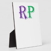 Tabletop Plaque mit Easel Fotoplatte (Seite)