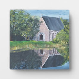 Tabletop Plaque mit Easel Fotoplatte