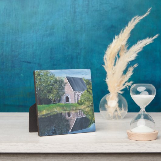 Tabletop Plaque mit Easel Fotoplatte (InSitu)