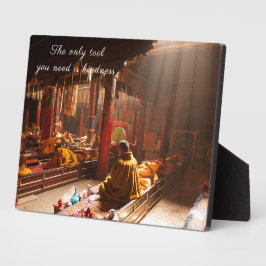 Tabletop Plaque mit Easel Fotoplatte