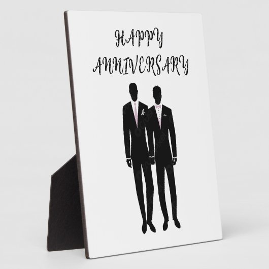 Tabletop Plaque mit Easel Fotoplatte (Seite)