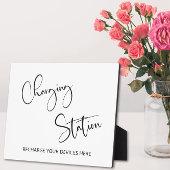 Tabletop Plaque mit Easel Fotoplatte