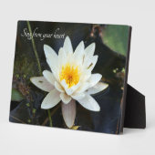 Tabletop Plaque mit Easel Fotoplatte (Seite)