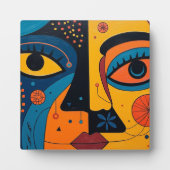 Tabletop Plaque mit Easel Fotoplatte (Vorderseite)