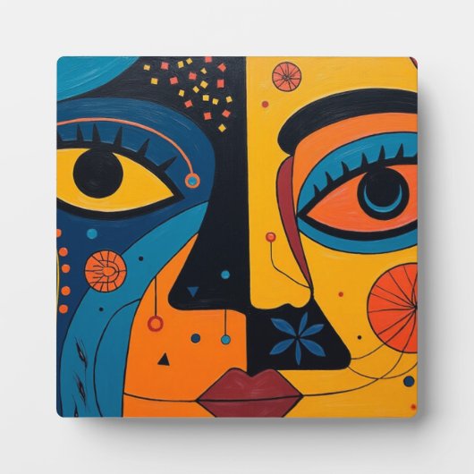 Tabletop Plaque mit Easel Fotoplatte (Vorderseite)