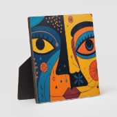 Tabletop Plaque mit Easel Fotoplatte (Vorderseite)