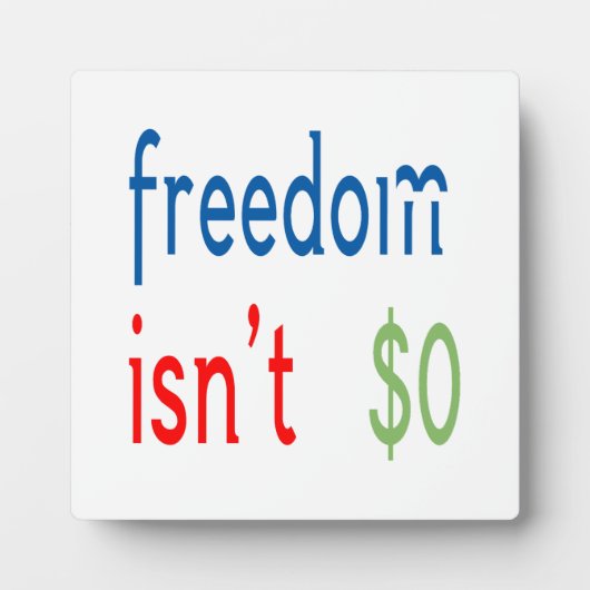 Tabletop Plaque mit Easel Fotoplatte (Vorderseite)