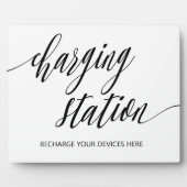 Tabletop Plaque mit Easel Fotoplatte (Vorderseite)