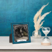 Tabletop Plaque mit Easel Fotoplatte (InSitu)