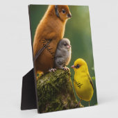 Tabletop Plaque mit Easel Fotoplatte (Seite)