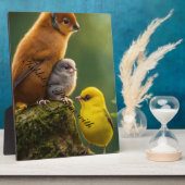Tabletop Plaque mit Easel Fotoplatte (Seite)