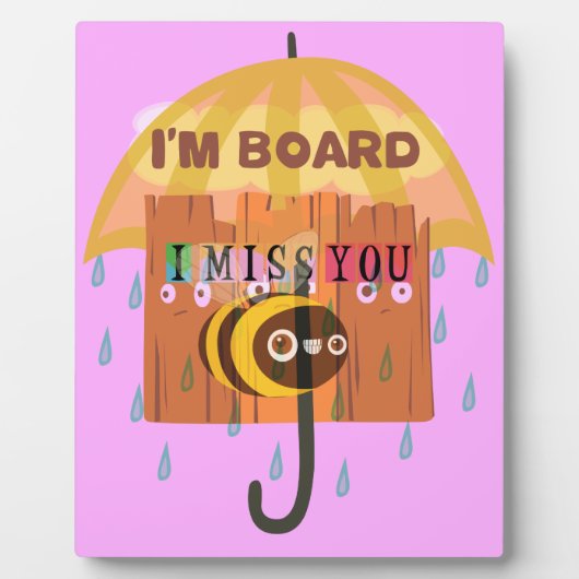 Tabletop Plaque mit Easel Fotoplatte (Vorderseite)