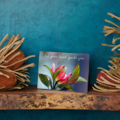 Tabletop Plaque mit Easel Fotoplatte (Seite)