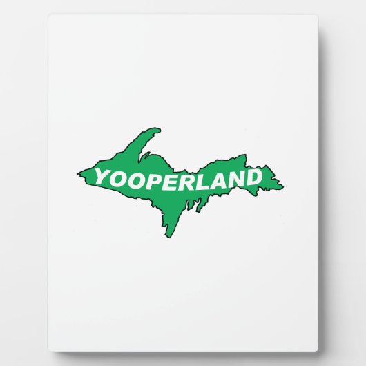 Tabletop Plaque mit Easel Fotoplatte (Vorderseite)