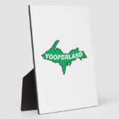 Tabletop Plaque mit Easel Fotoplatte (Seite)