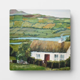 Tabletop Plaque mit Easel Irish Ireland Art Fotoplatte