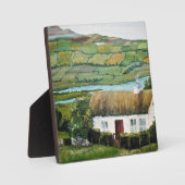 Tabletop Plaque mit Easel Irish Ireland Art Fotoplatte (Vorderseite)
