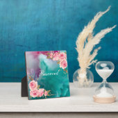 Tabletop Plaque mit Easel zeigt Ihr Lieblingsschmu Fotoplatte (InSitu)