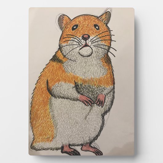 Tabletop Plaque with Easel Fotoplatte (Vorderseite)