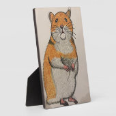 Tabletop Plaque with Easel Fotoplatte (Seite)