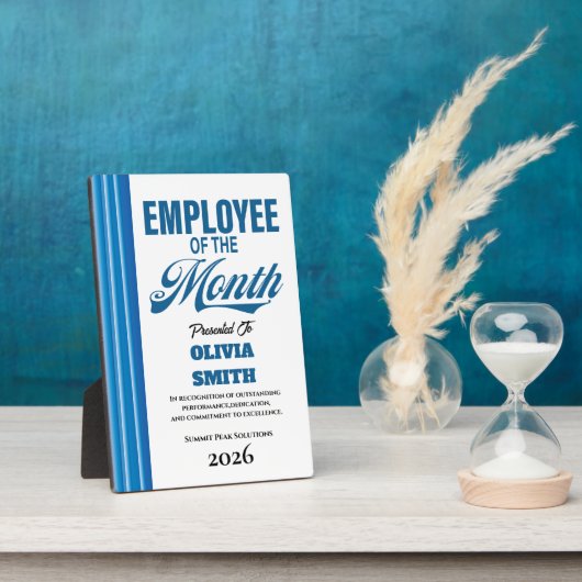 Tabletop Plaque with Easel Fotoplatte (Seite)