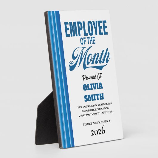 Tabletop Plaque with Easel Fotoplatte (Seite)