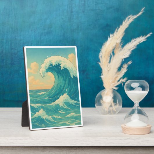 Tabletop Plaque with Easel Fotoplatte (Seite)