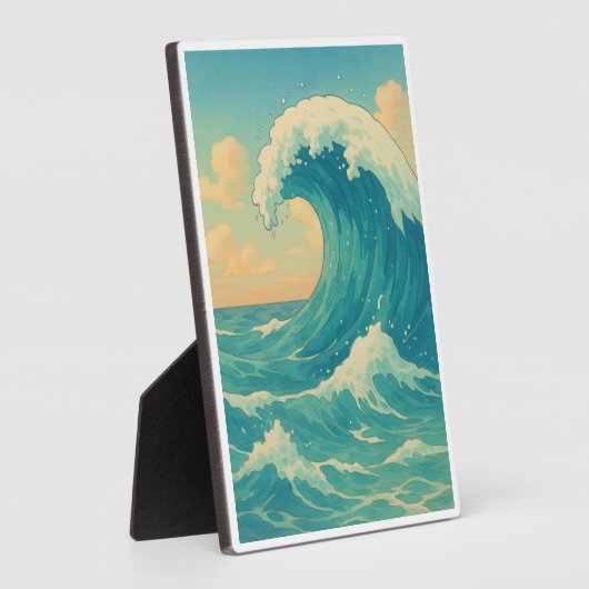 Tabletop Plaque with Easel Fotoplatte (Seite)