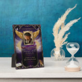 Tabletop Plaque with Easel Fotoplatte (Seite)