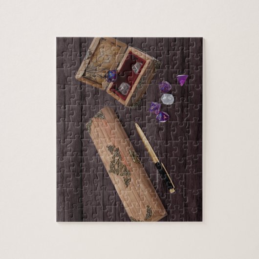 Tabletop RPG | Box "Old School PnP Role Player" Puzzle (Vertikal)