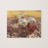 Tabletop RPG | Fantasy Role Player Diät auf Rinde Puzzle (Horizontal)