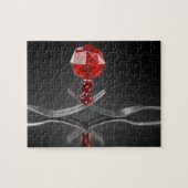 Tabletop RPG | Fantasy Role Player Dice on Gabel Puzzle (Horizontal)