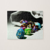 Tabletop RPG | Old School PnP Role Player Dice Bag Puzzle (Horizontal)
